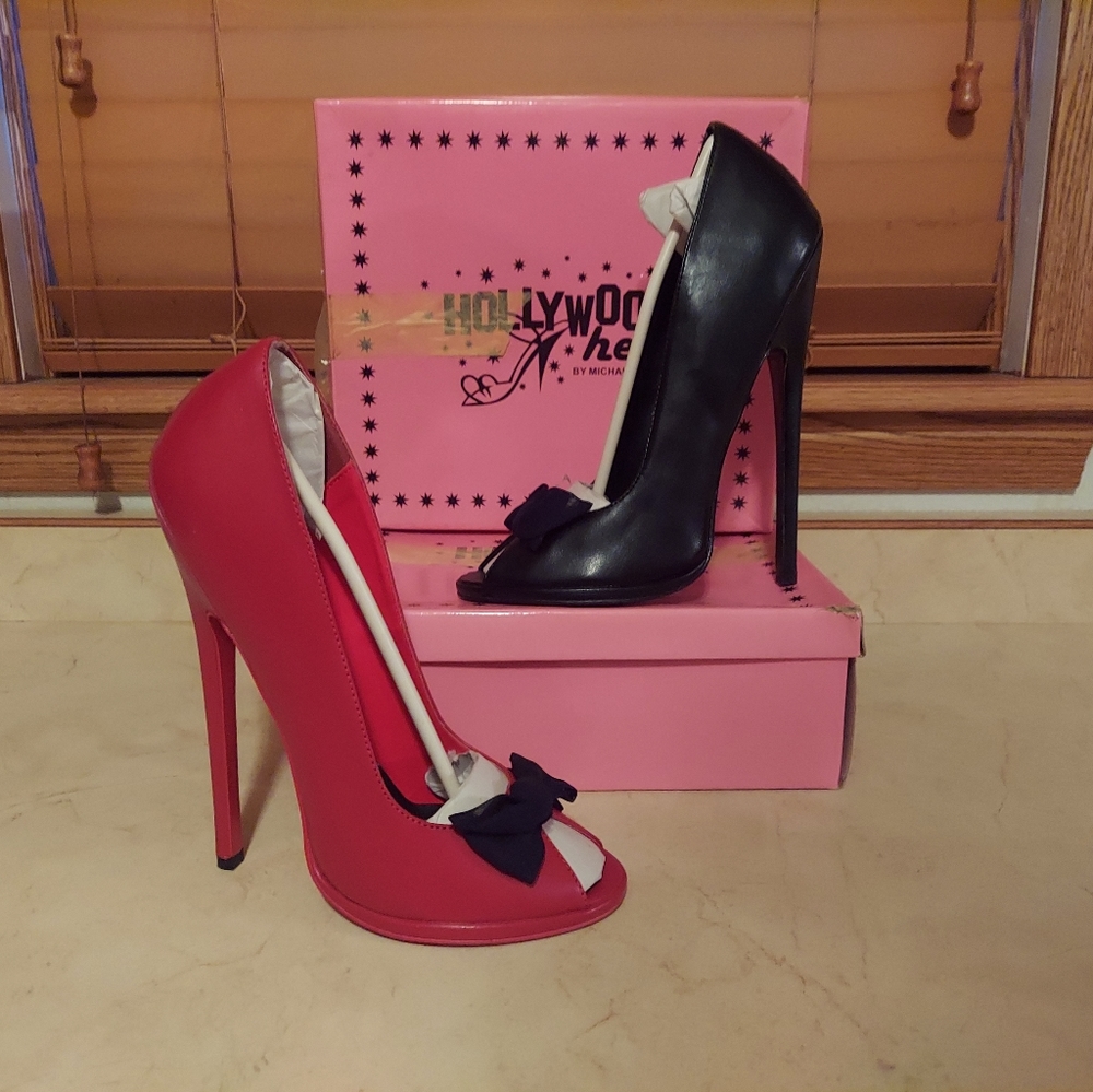 Vintage Hollywood Heels Sz 11